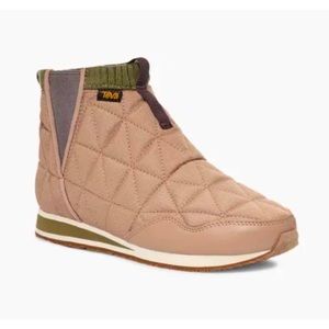 TEVA Women's ReEmber Ember Slip On Booties Macaroon/Olive NEW MSRP $100